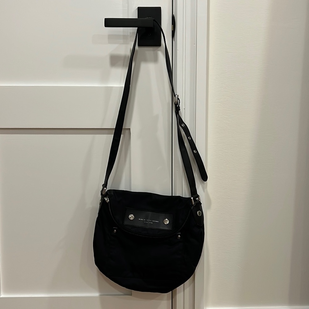 Marc By Marc Jacobs Flap Cross Body Black Handbag